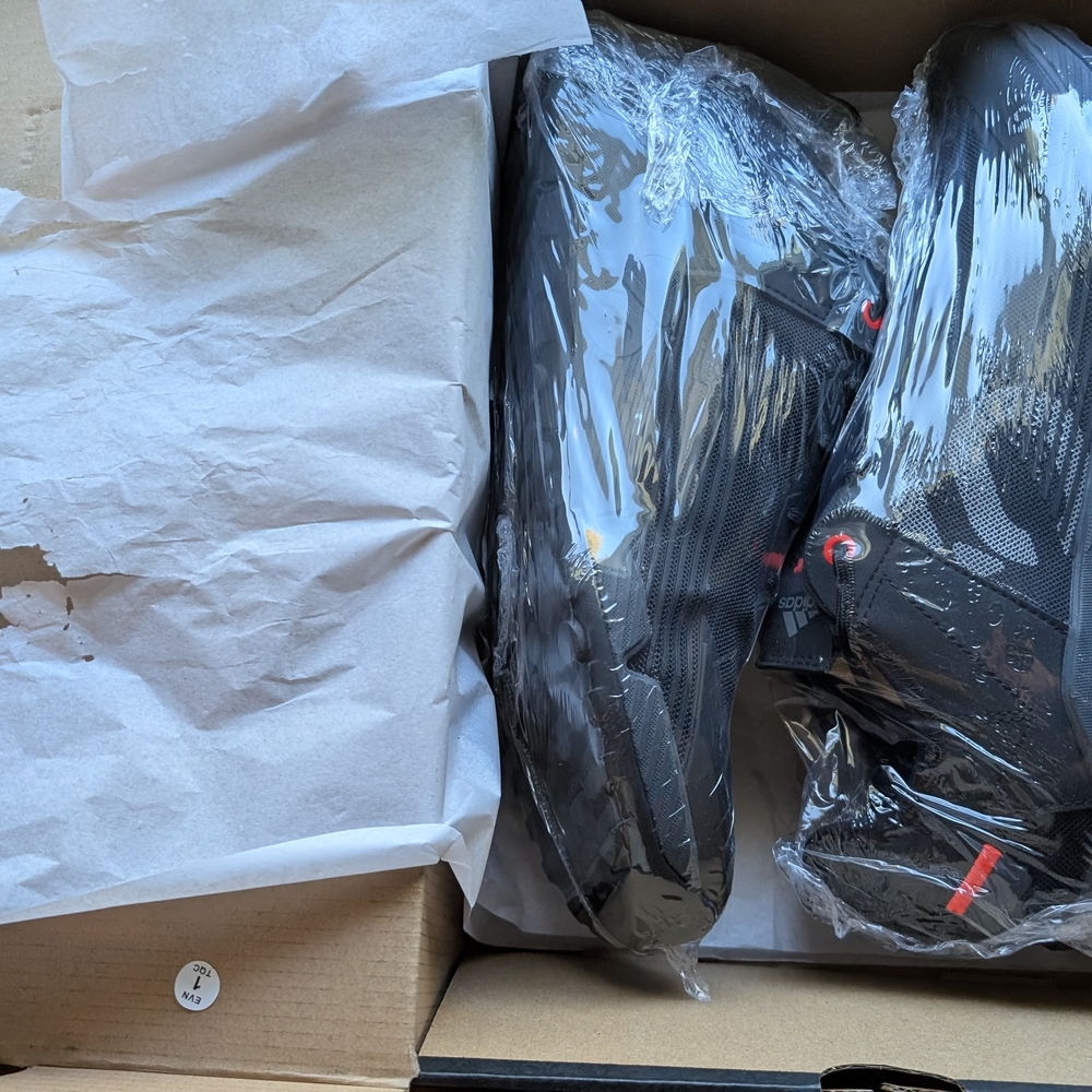 Five Ten Athletic Shoes with Red Accents
